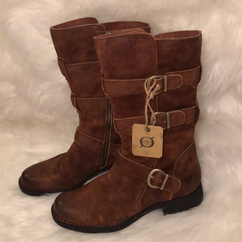 Born leather boots